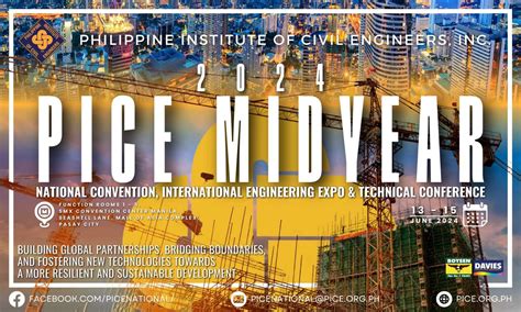 pice convention 2024|Civil Engineering Organization to Host Midyear National .